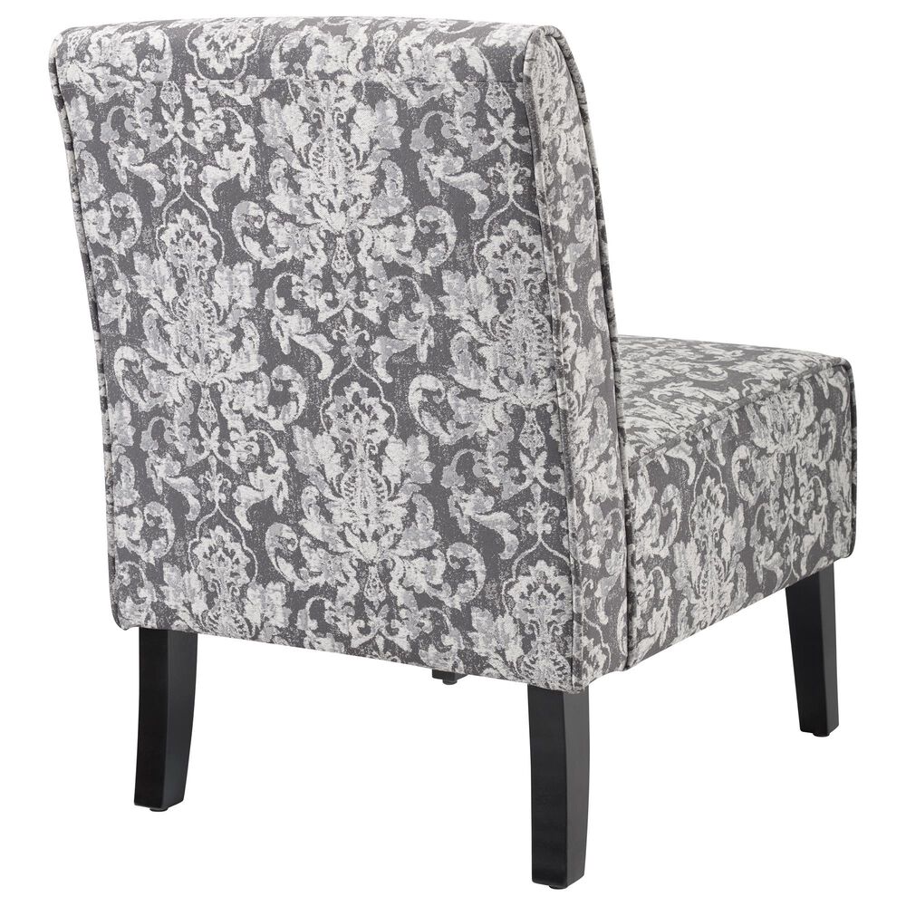 Linon Home Decor Coco Accent Chair in Gray, , large