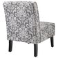 Linon Home Decor Coco Accent Chair in Gray, , large
