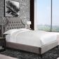 Simeon Collection Jasmine Queen Upholstered Bed in Flannel, , large