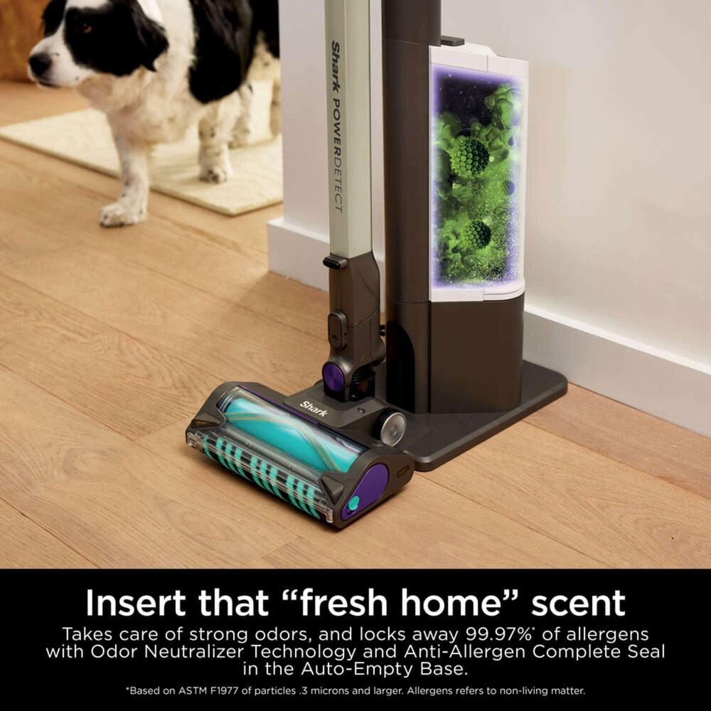 Shark PowerDetect Clean and Empty Upright Vacuum in Grey, Bronze, White and Purple, , large