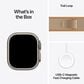 Apple Watch Ultra 4 (GPS + Cellular) 49mm Natural Titanium Case with Sand Trail Loop - S/M and 2-Year AppleCare+, , large