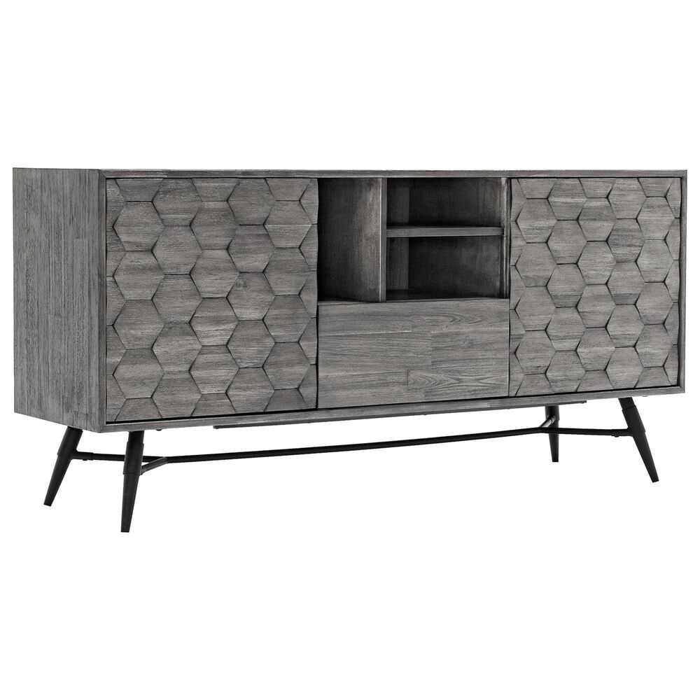 Blue River Makena Sideboard in Tundra Grey, , large