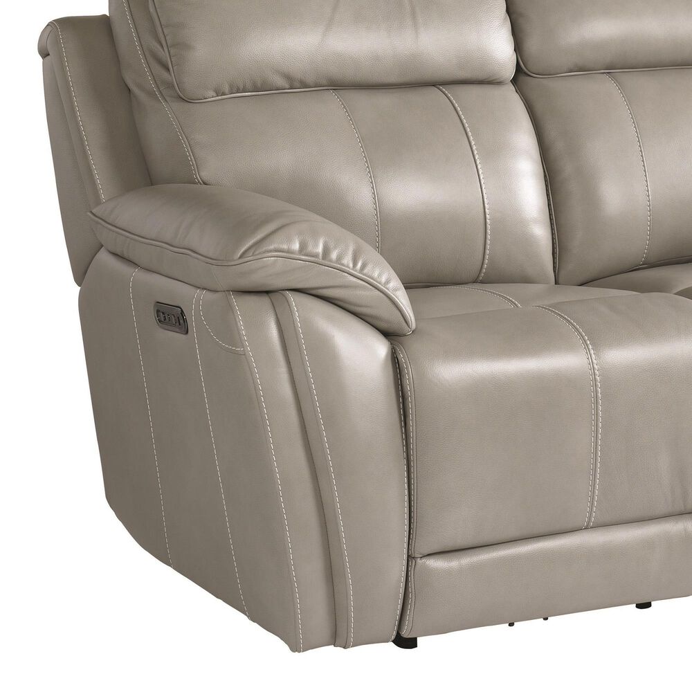 Bassett Levitate Power Reclining Loveseat in Nickel, , large