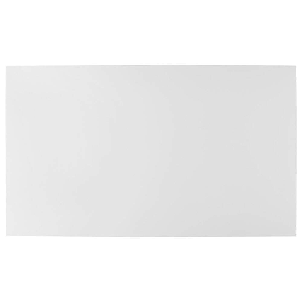 Linon Home Decor Holland 64" Outdoor Dining Table in White, , large