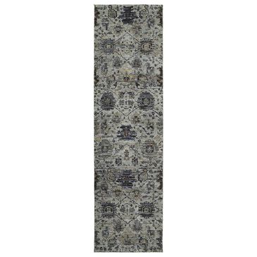 Oriental Weavers Andorra 7120A 2"6" x 12" Blue and Navy Runner, , large