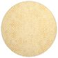 Dalyn Rug Company Brisbane Geometric 8" Round Gold Area Rug, , large