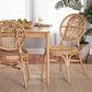 Baxton Studio Iris Side Chair in Natural Brown, , large