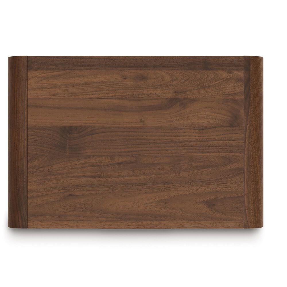 Ashley Fortlorn California King Bed with Two Nightstands in Walnut Brown, , large