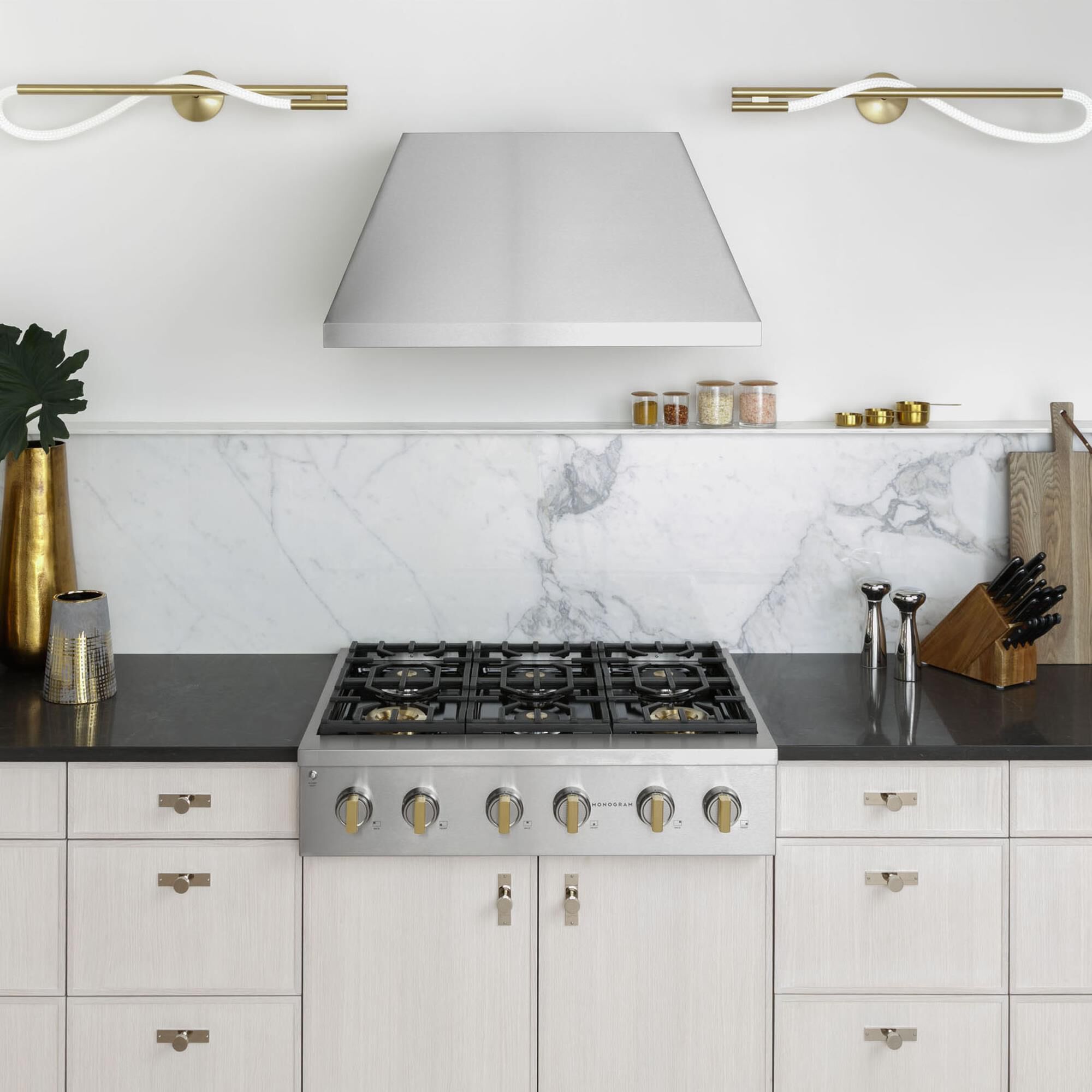 Ge monogram sale gas stove top
