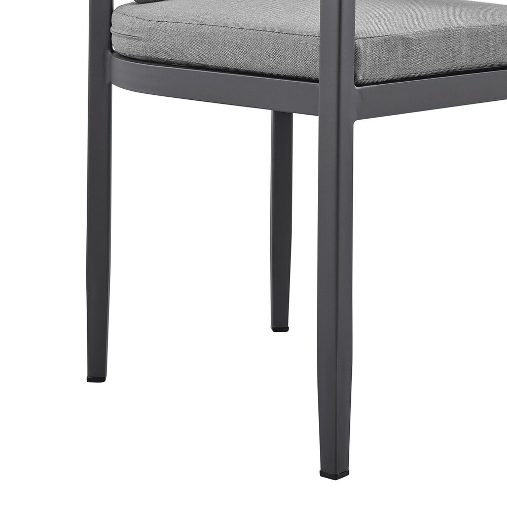Blue River Argiope Outdoor Dining Chair in Dark Gray (Set of 2), , large
