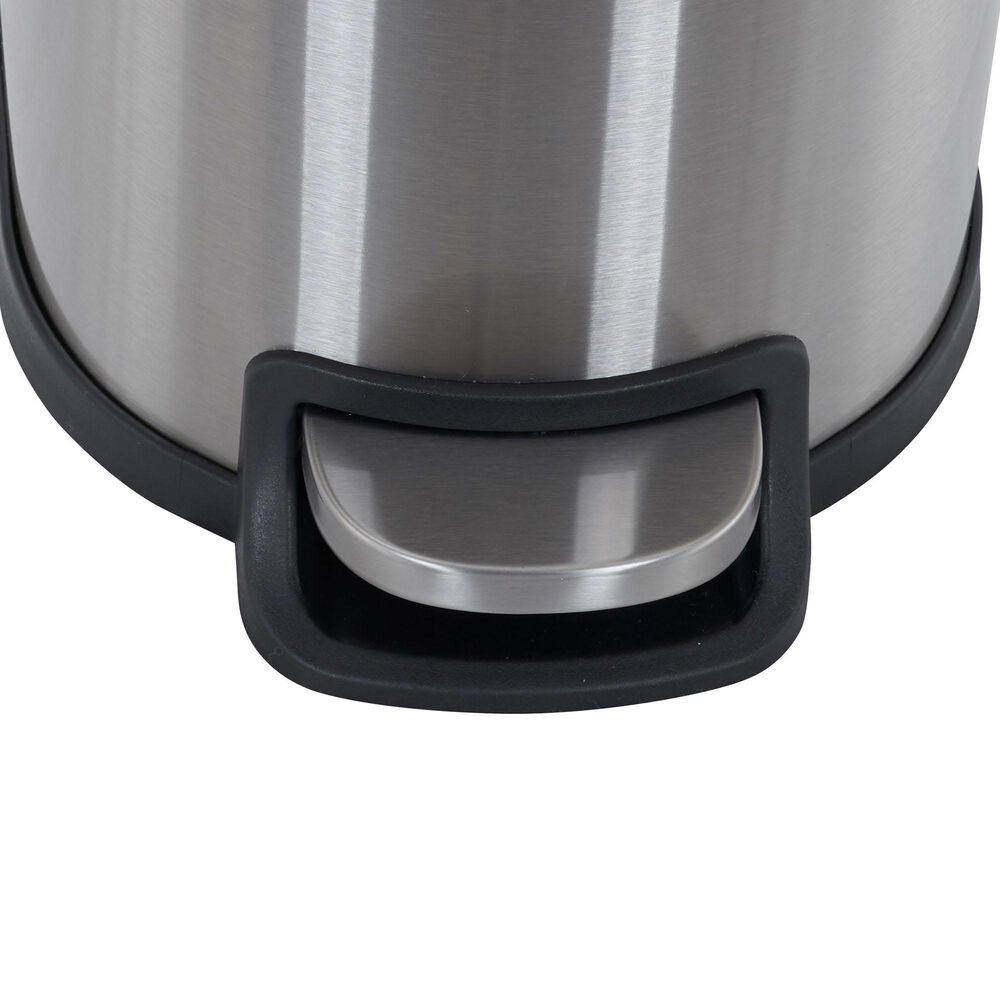 Household Essentials 20L Slim Trash Can in Gray, , large