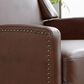 Lumisource Stanley Manual Recliner in Brown, , large