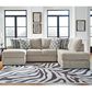 Ashley 2 Piece Sectional in in Tan, , large