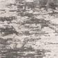Nourison Dreamy Shag 5"3" x 7"3" Charcoal and Ivory Area Rug, , large