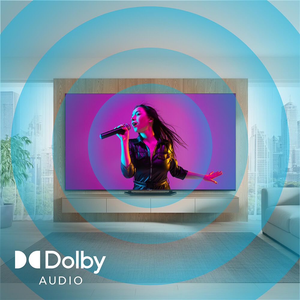 Element 100" Class Mini-LED QLED 4K in Black - Smart Google TV, , large