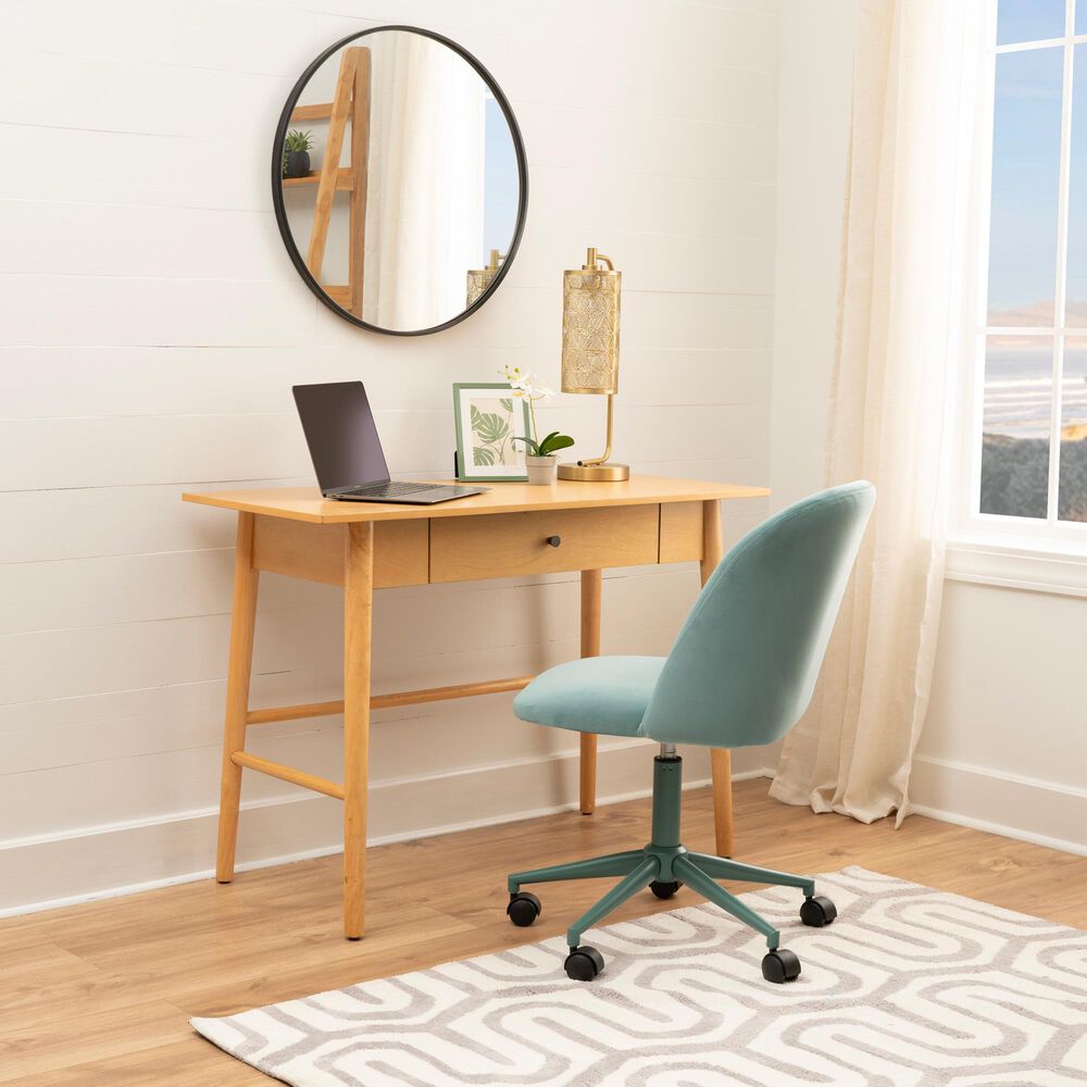 Linon Home Decor Charlotte Writing Desk Natural, , large