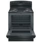 GE Appliances 30" Free-Standing Electric Range in Black, , large
