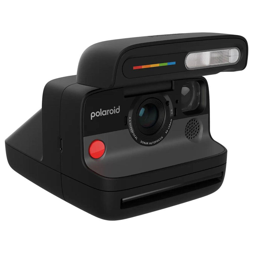 Polaroid Flip Instant Camera with Color Film Bundle (8 Photos) in Black, , large