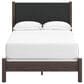 Ashley Pamytta Full Upholstered Panel Bed in Rich Brown, , large