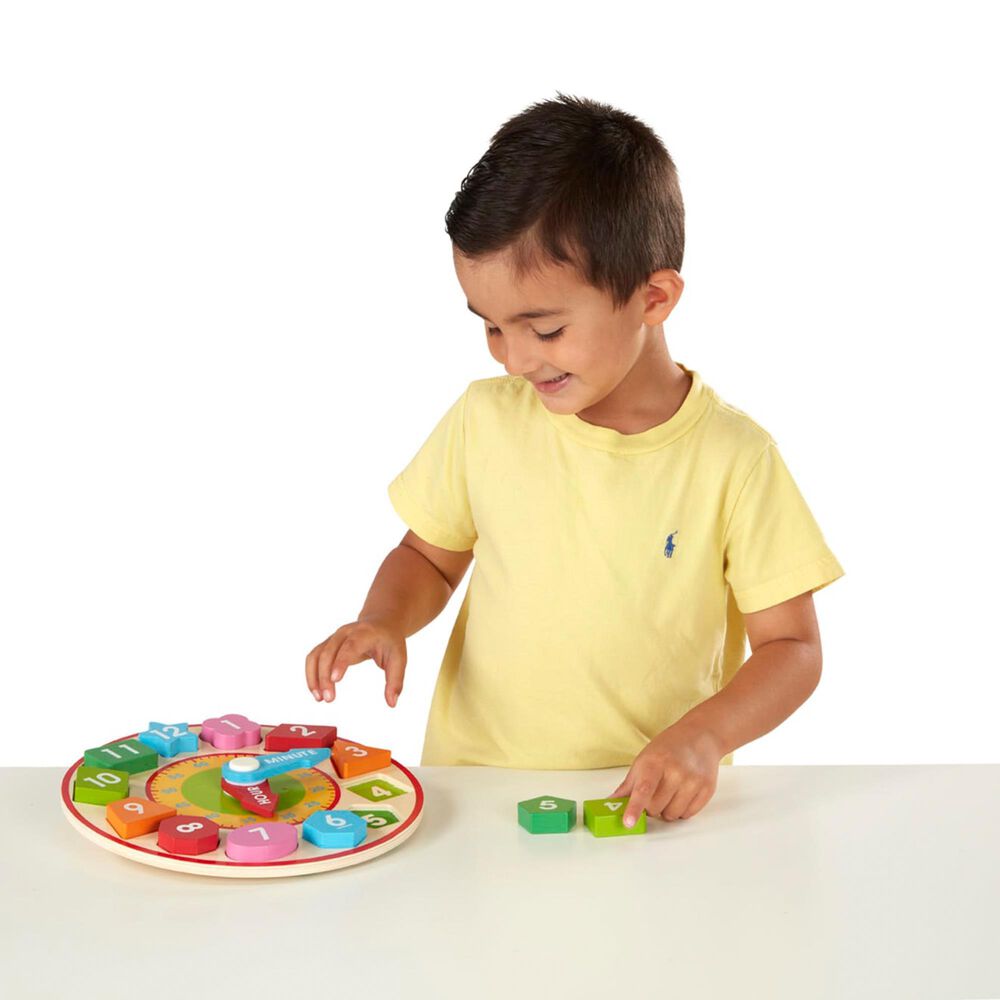 Melissa & Doug Shape Sorting Clock NFM