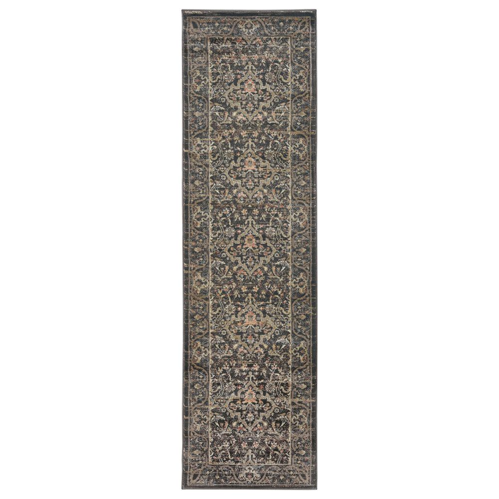 Radici USA Seriate 502-3003 2"2" x 7"7" Brown Scatter Rug, , large