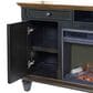 Wycliff Bay Hartford 75" Fireplace TV Stand in Black and Gray, , large