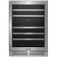 Whirlpool 24" Wide Undercounter Wine Center with 46 Bottle Wine Storage in Stainless Steel, , large
