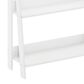 HOMLUX 3-Tier Ladder Display Bookshelf in White, , large
