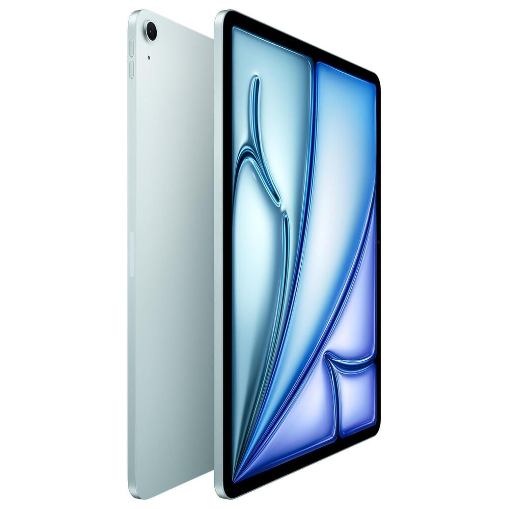 Apple iPad Air 13-Inch M3 chip with Wi-Fi only - 128GB in Blue and 2-Year AppleCare+, , large