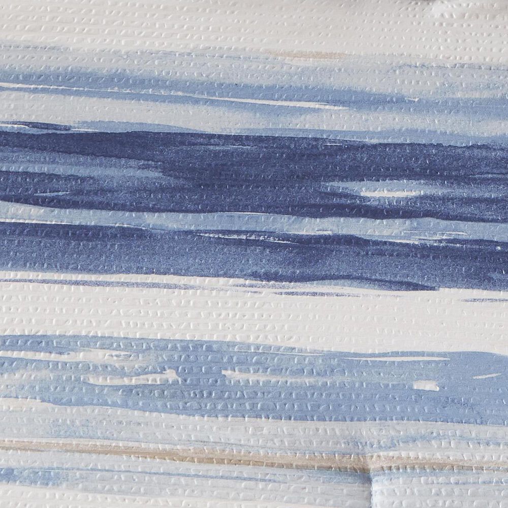 Hampton Park Marina 8-Piece Full/Queen Printed Seersucker Comforter and Quilt Set in Blue, , large