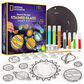 National Geographic Stained Glass Solar System Craft Kit, , large