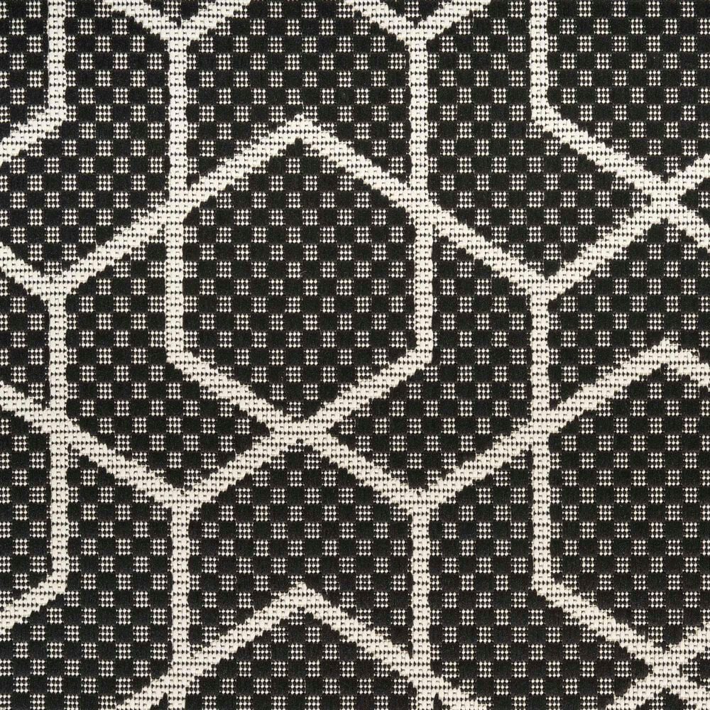 Nourison Horizon HOZ01 Black 4&#39; x 6&#39; Indoor/Outdoor Area Rug, , large