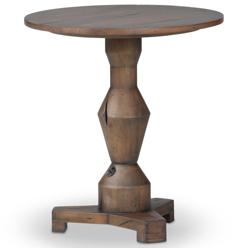 Four Hands Rivi Large End Table in Aged Belgium Bleach, , large
