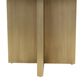 Moe"s Home Collection Graze Dining Table in White and Brass - Table Only, , large