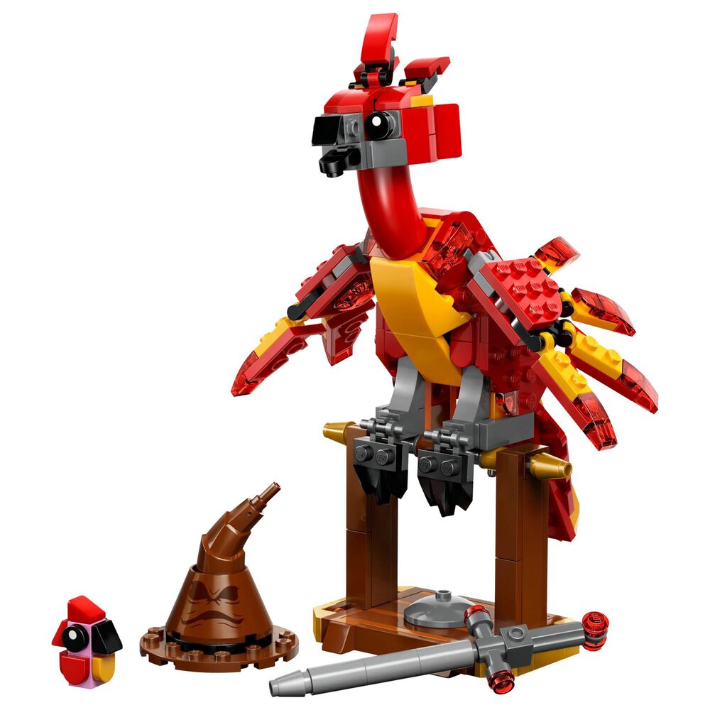 LEGO Harry Potter - Fawkes Dumbledore&#39;s Phoenix Building Set, , large