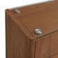 Boulder & Pine King Wallbed with Two Nightstand Piers and Dresser in Warm Brown, , large