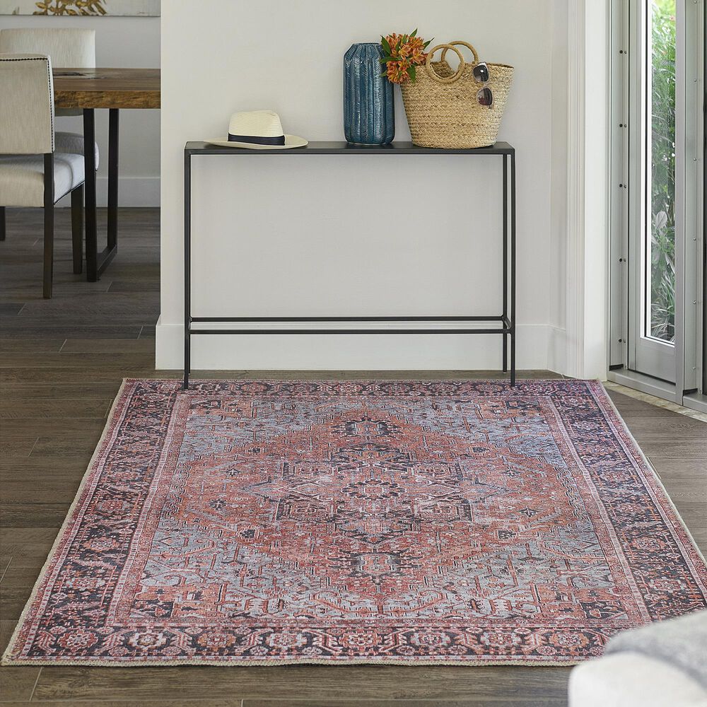 Momeni Afshar AFS-36 7&#39;6&quot; x 9&#39;6&quot; Copper Area Rug, , large