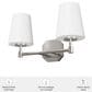 Hunter Nolita 2-Light Vanity in Brushed Nickel, , large