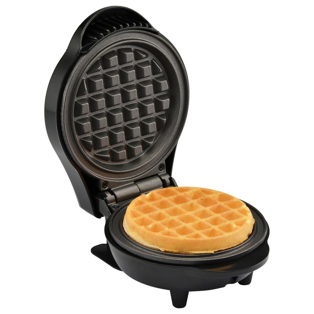 Kitchen Selectives 4" Mini Electric Waffle Maker in Black Shop NFM