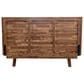 37B Gia King Platform Bed in Warm Pecan, , large