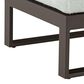 Ashley Beachloft Patio Ottoman with Gray Cushion in Black, , large