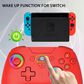 SUBSONIC Wireless LED Controller in Red - Nintendo Switch, , large