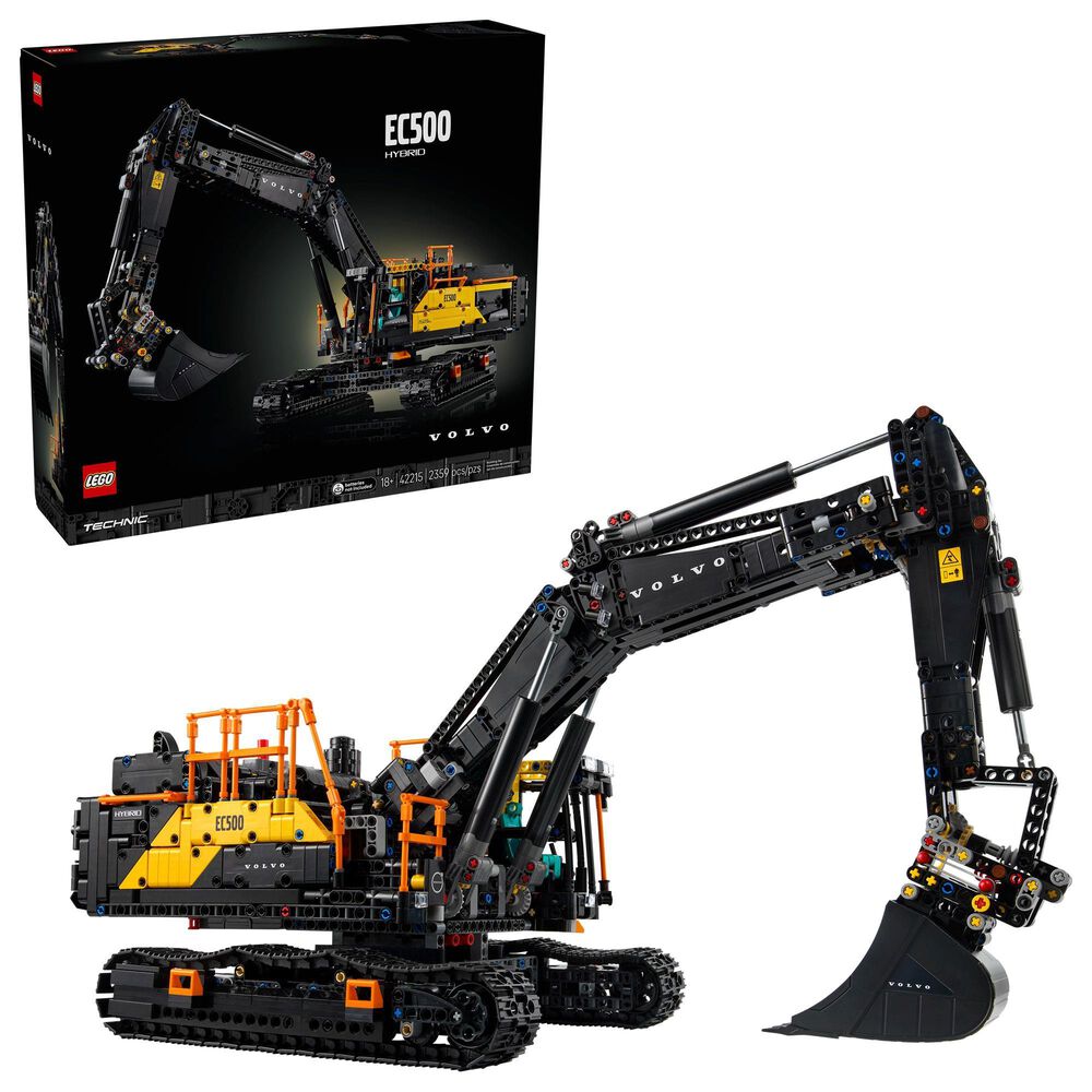 LEGO Volvo EC500 Hybrid Excavator Building Set, , large