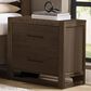Viceray Collections Lodge and Loft 4-Piece Queen Bedroom Set in Dark Oak, , large