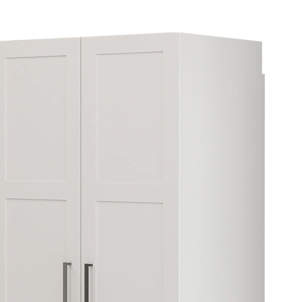 Sauder Wall-Mounted Shallow Cabinet &amp; Doors Bundle, , large