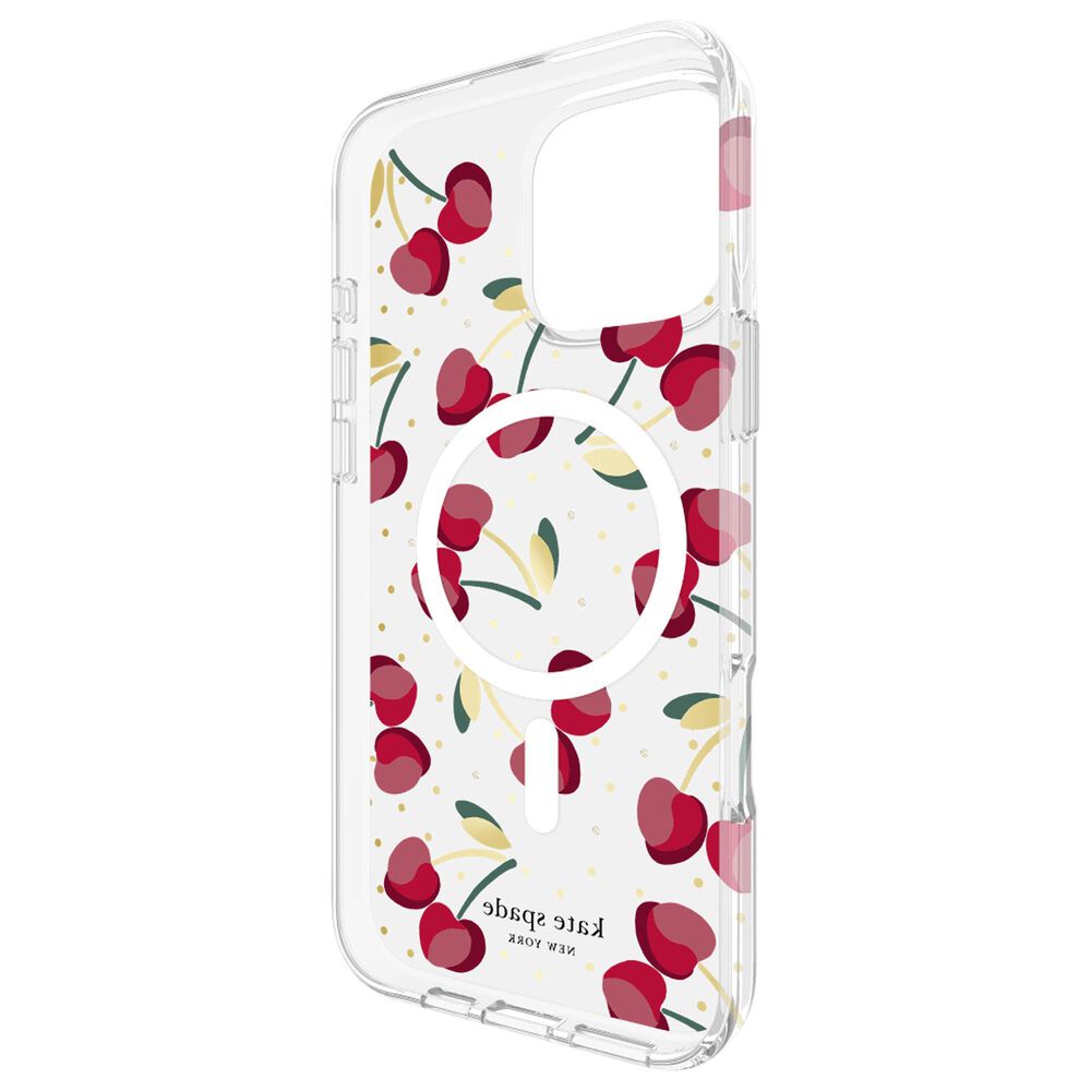 Kate Spade Protective Magsafe Case for Apple iPhone 16 Pro Max in Cherry Dot, , large
