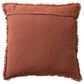 Teak Interiors Daily Routines 20" x 20" Throw Pillow in Rust, , large