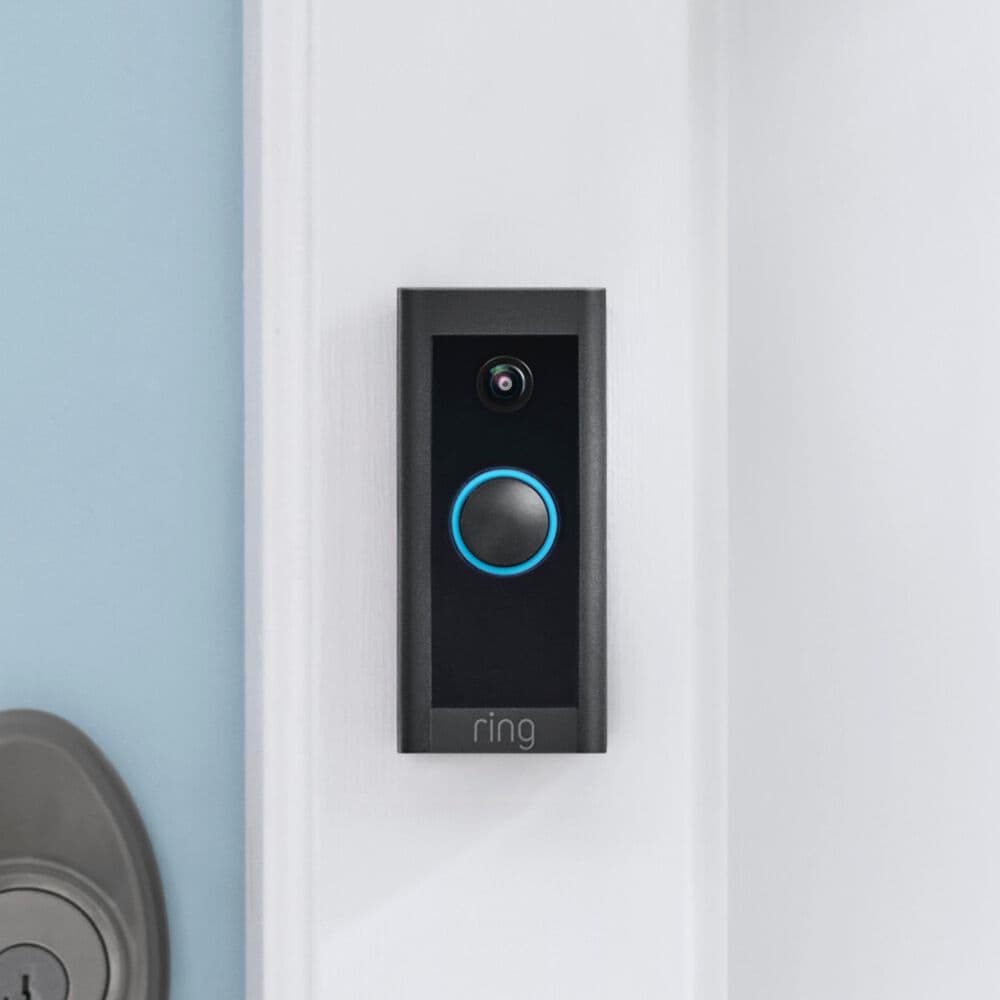 Ring Video Doorbell Wired in Black, , large