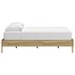 Ashley Bermacy Queen Platform Bed in Light Brown, , large