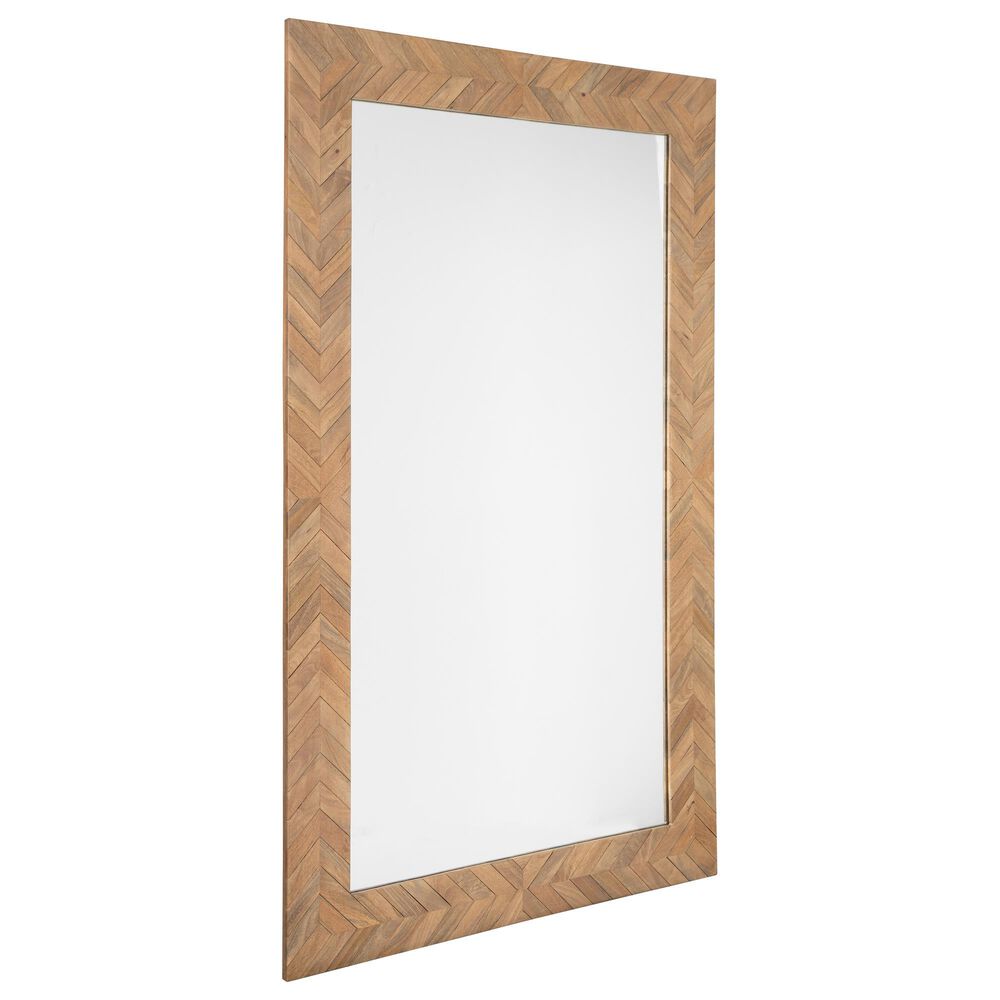 Ashley Waylane Floor Mirror in Light Brown, , large